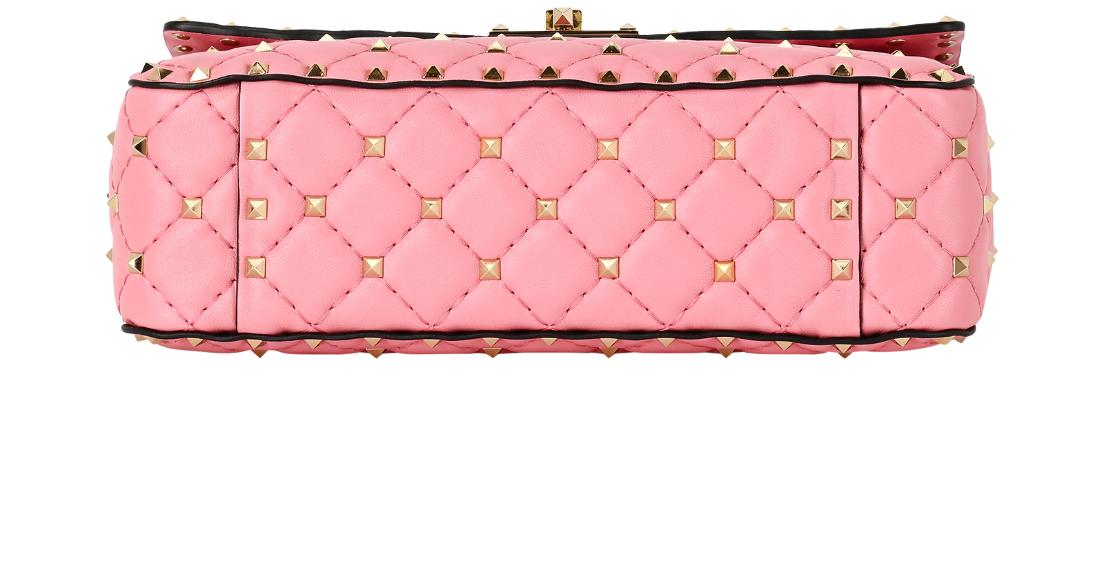 Medium Rockstud Spike, &pound;895, Handbags, Pink, Leather, Top view